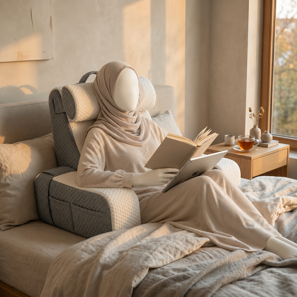ReadNest™ – Coussin de lecture