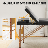 Table de Massage Pliante Professionnelle ELORA | Somelys