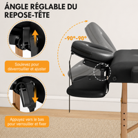 Table de Massage Pliante Professionnelle ELORA | Somelys