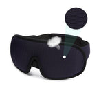 Masque de sommeil 3D occultant, vue de face
