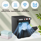 Armoire chauffe-serviettes : chauffe homogène, température constante, capacité 5 L