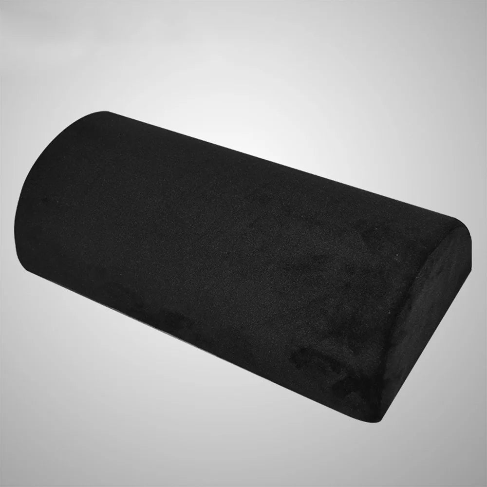 Coussin demi-lune à mémoire de forme noir