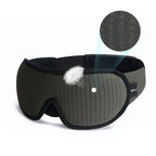 Masque de sommeil 3D occultant gris