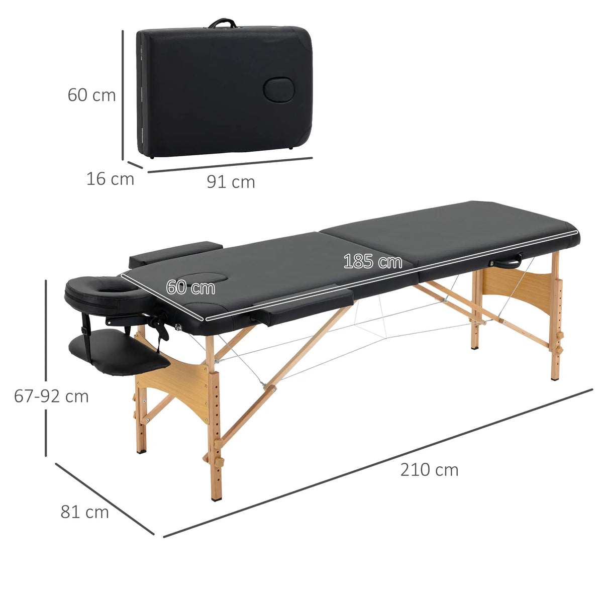 Table de Massage Pliante Professionnelle NAYA | Somelys