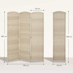 Dimensions du paravent : 135 × 180 cm, panneau de 45 cm