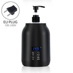Chauffe-huile de massage noir à écran LED, prise européenne