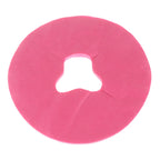 Protection jetable ronde pour têtière, rose